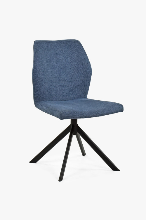 Krzesło na metalowych nogach, ciemnoniebieskie , {PARENT_CATEGORY_NAME - 0