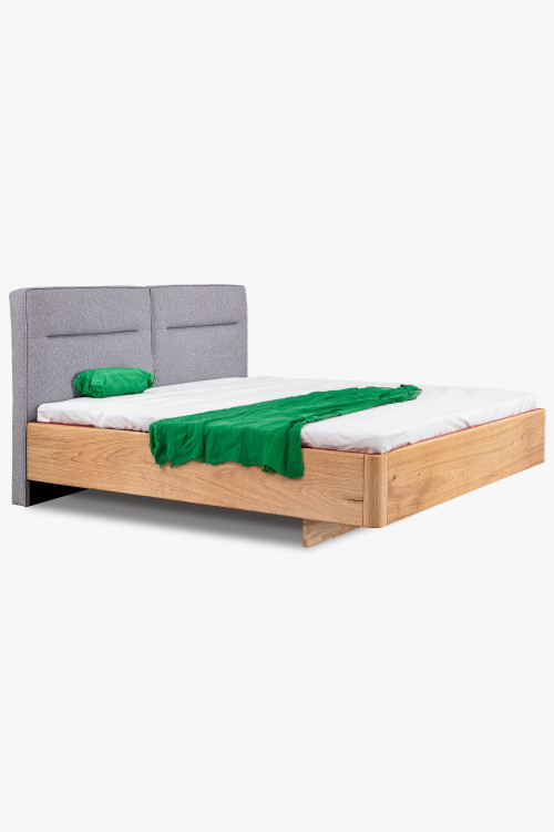 Nowoczesne podwójne łóżko 180x200 z litego drewna VigC , {PARENT_CATEGORY_NAME - 0