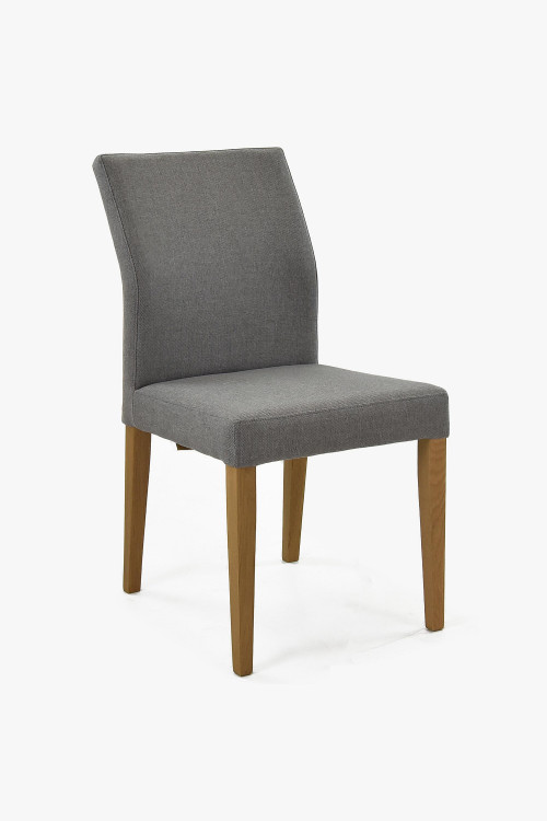 Nowoczesne krzesło tapicerowane w kolorze szarym, Skagen , {PARENT_CATEGORY_NAME - 1