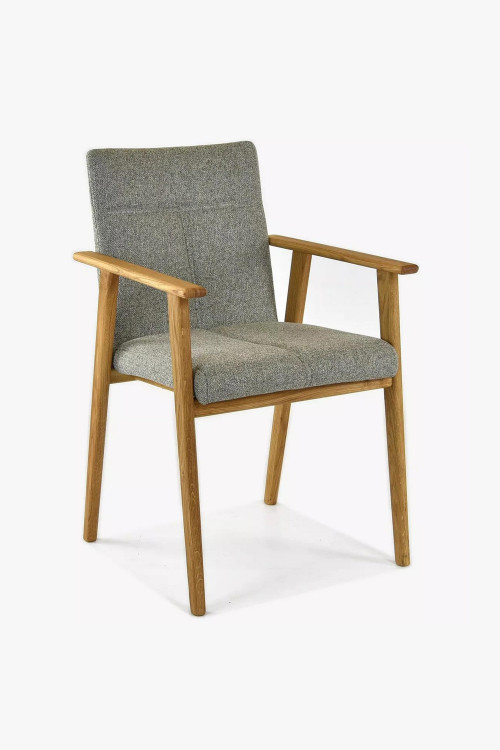 Krzesło do jadalni styl skandynawski, jasnoszare Arona , {PARENT_CATEGORY_NAME - 1