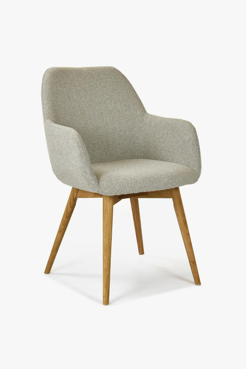 Designerskie krzesło z podłokietnikami, Sky beżowy , {PARENT_CATEGORY_NAME - 0